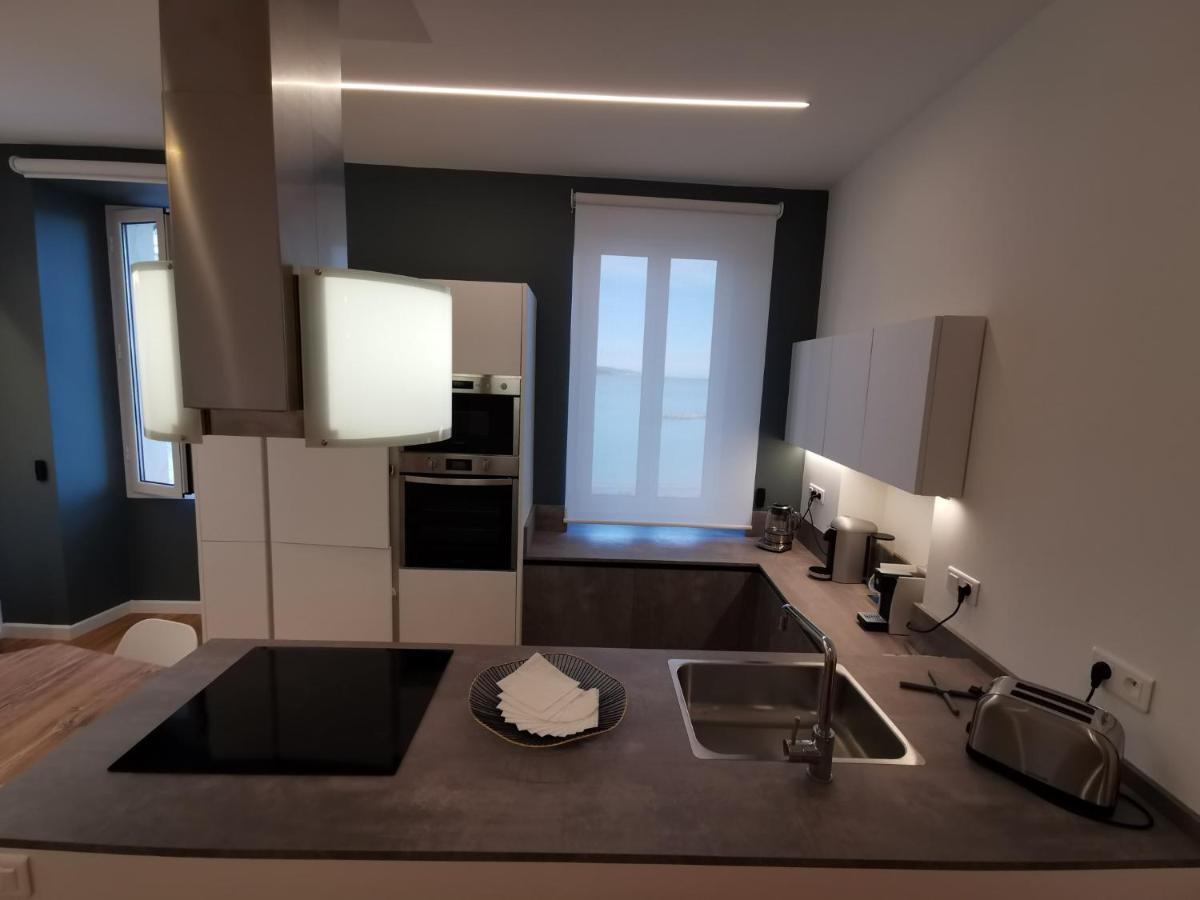 Magnifique Duplex Vue Mer ม็องตง ภายนอก รูปภาพ